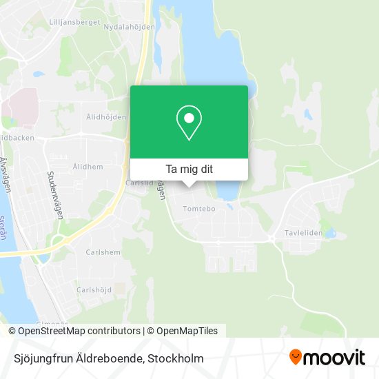 Sjöjungfrun Äldreboende karta