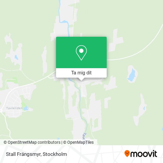 Stall Frängsmyr karta