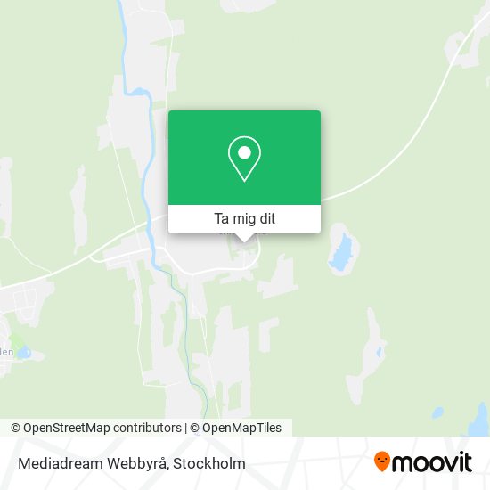 Mediadream Webbyrå karta