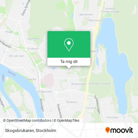 Skogsbrukaren karta