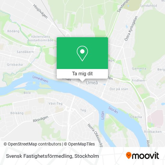 Svensk Fastighetsförmedling karta