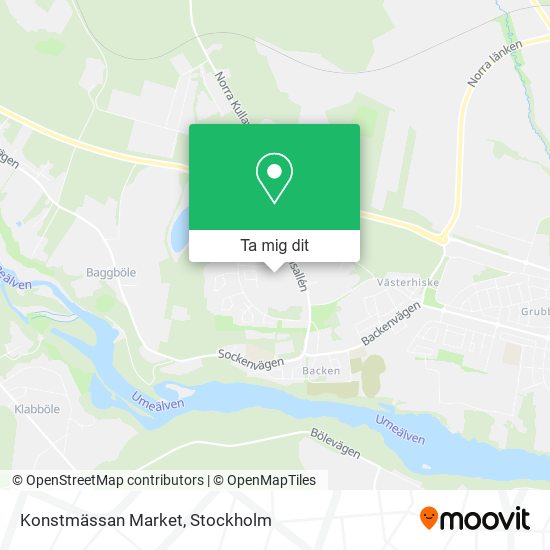 Konstmässan Market karta