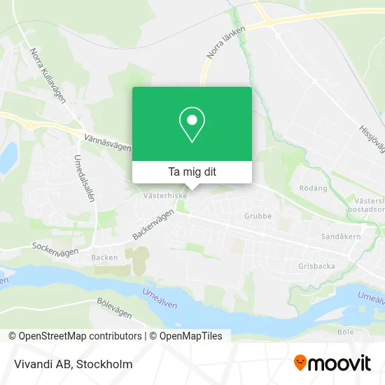 Vivandi AB karta