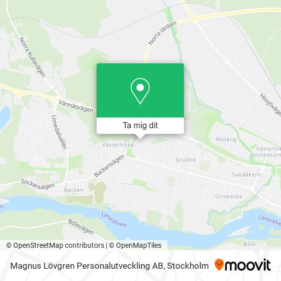 Magnus Lövgren Personalutveckling AB karta