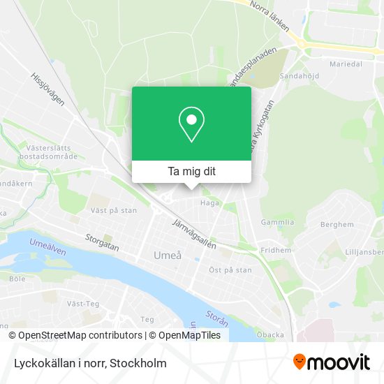Lyckokällan i norr karta