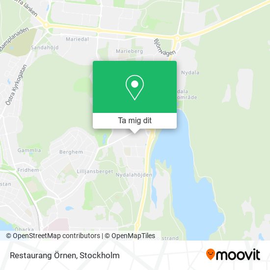Restaurang Örnen karta