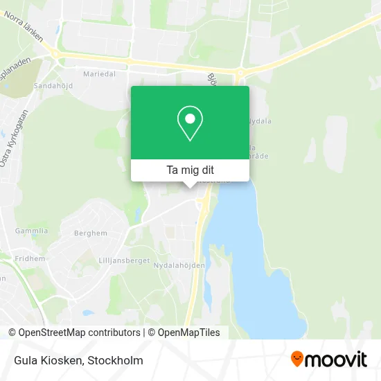 Gula Kiosken karta