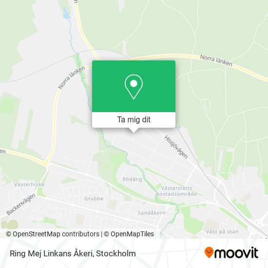 Ring Mej Linkans Åkeri karta