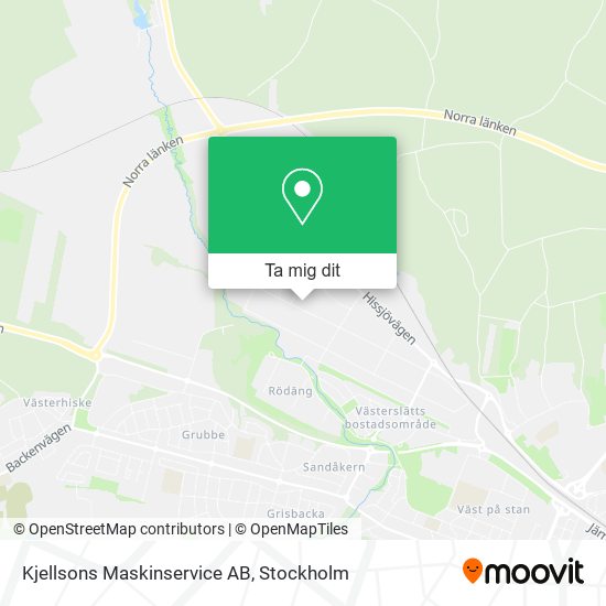 Kjellsons Maskinservice AB karta