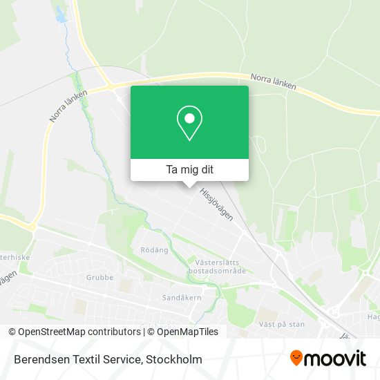 Berendsen Textil Service karta