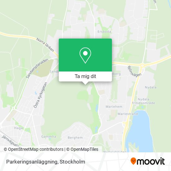 Parkeringsanläggning karta