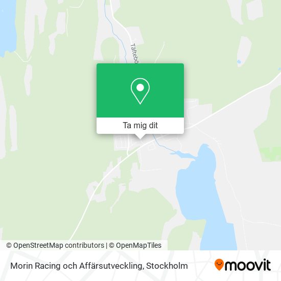 Morin Racing och Affärsutveckling karta