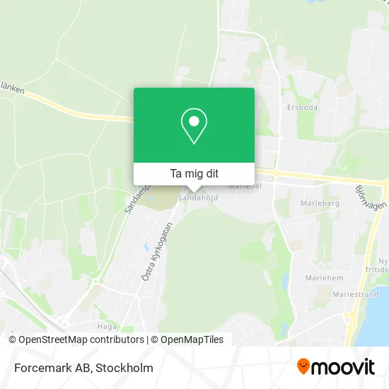 Forcemark AB karta