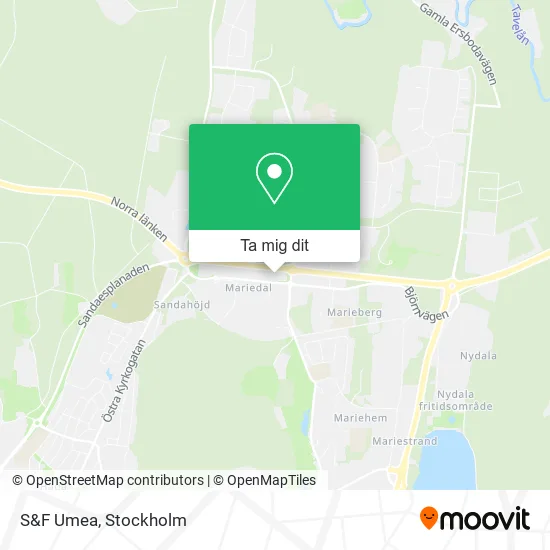 S&F Umea karta