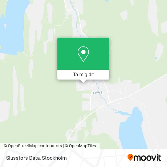 Slussfors Data karta