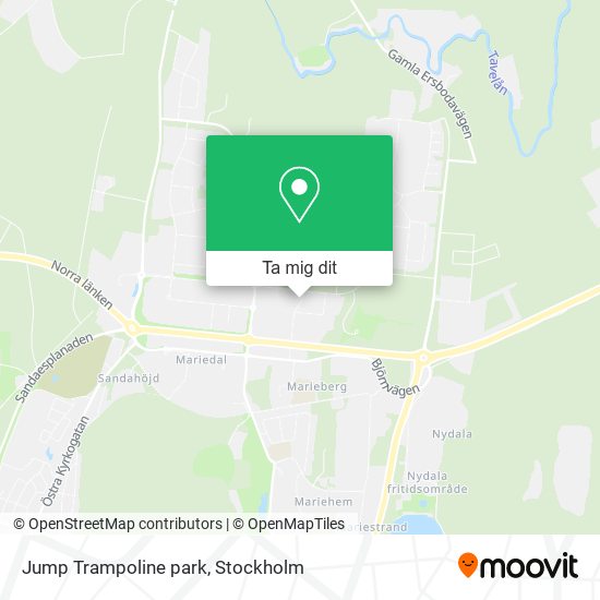 Jump Trampoline park karta