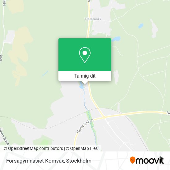 Forsagymnasiet Komvux karta