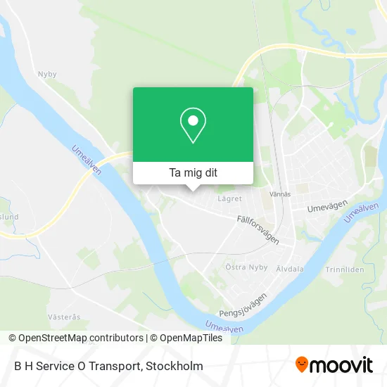 B H Service O Transport karta