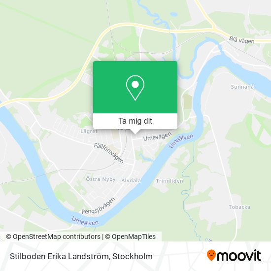 Stilboden Erika Landström karta