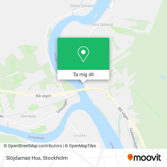 Slöjdarnas Hus karta