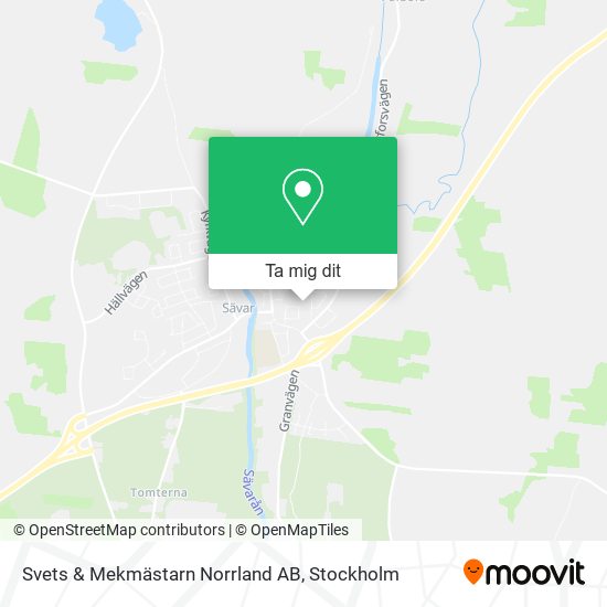 Svets & Mekmästarn Norrland AB karta