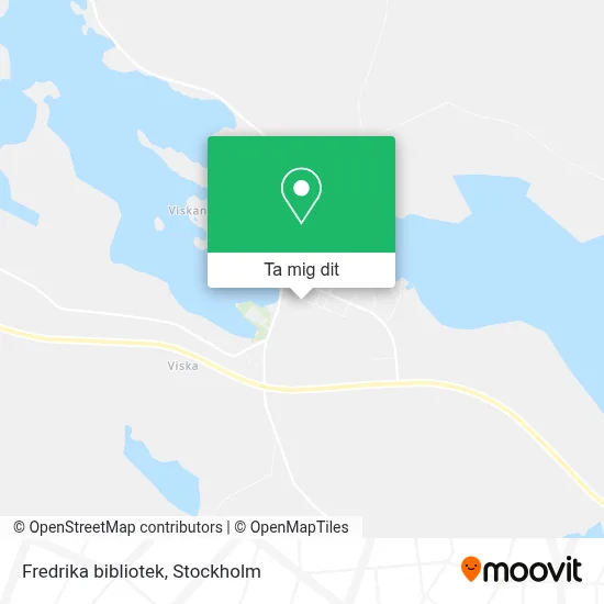 Fredrika bibliotek karta