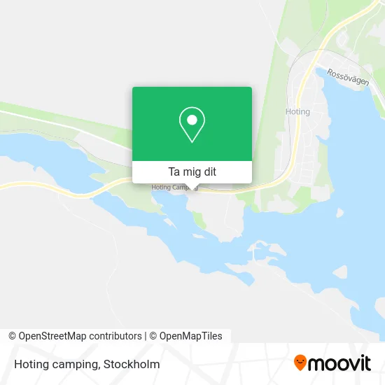 Hoting camping karta