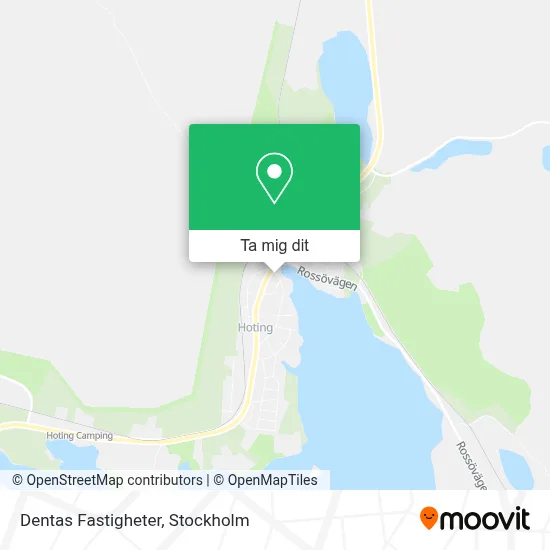 Dentas Fastigheter karta