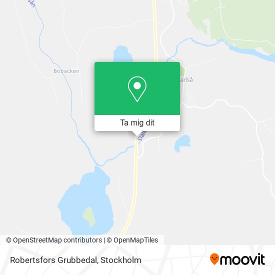 Robertsfors Grubbedal karta