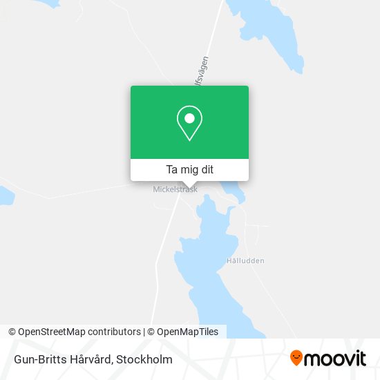 Gun-Britts Hårvård karta