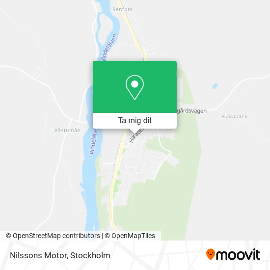 Nilssons Motor karta