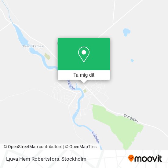 Ljuva Hem Robertsfors karta