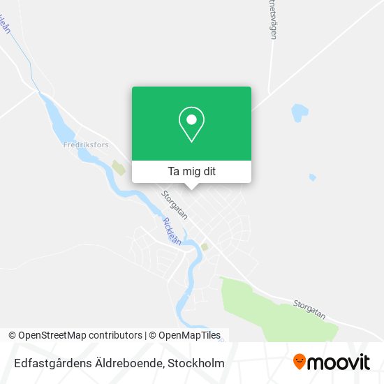 Edfastgårdens Äldreboende karta