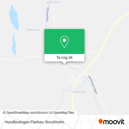 Hundbiologen Flarken karta