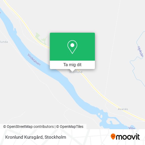 Kronlund Kursgård karta