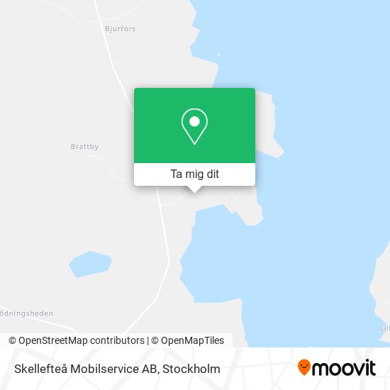 Skellefteå Mobilservice AB karta