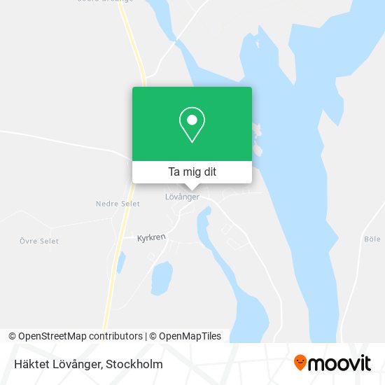 Häktet Lövånger karta