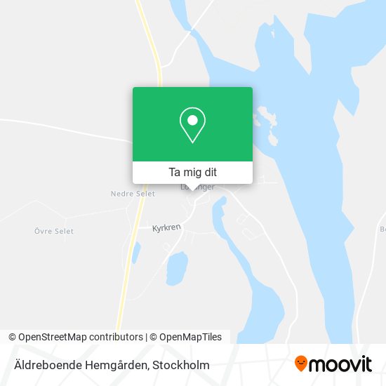 Äldreboende Hemgården karta