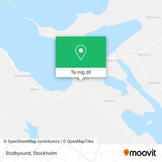 Bodbysund karta