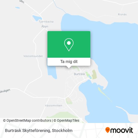 Burträsk Skytteförening karta