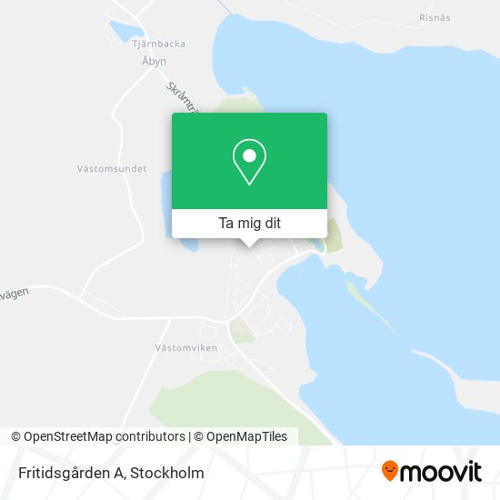 Fritidsgården A karta