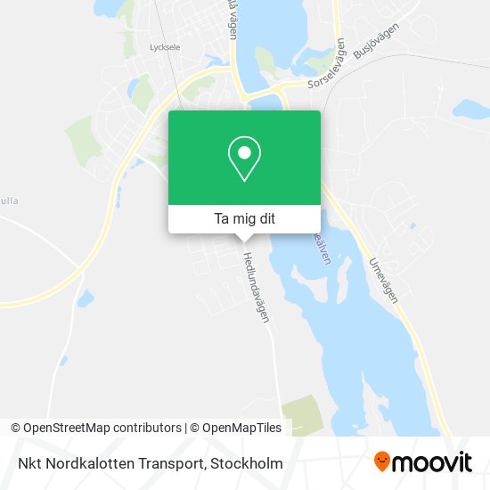 Nkt Nordkalotten Transport karta