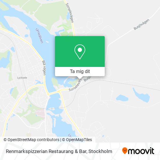 Renmarkspizzerian Restaurang & Bar karta