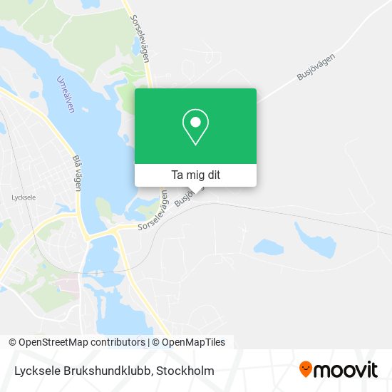 Lycksele Brukshundklubb karta