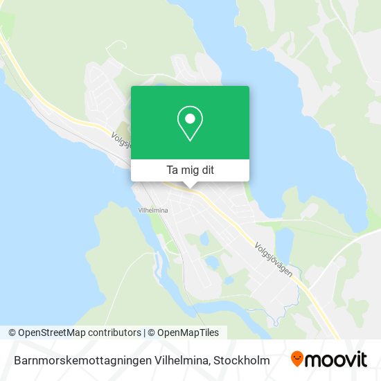 Barnmorskemottagningen Vilhelmina karta