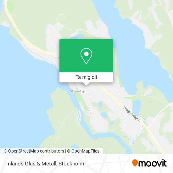 Inlands Glas & Metall karta