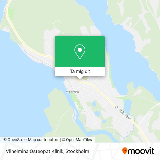Vilhelmina Osteopat Klinik karta
