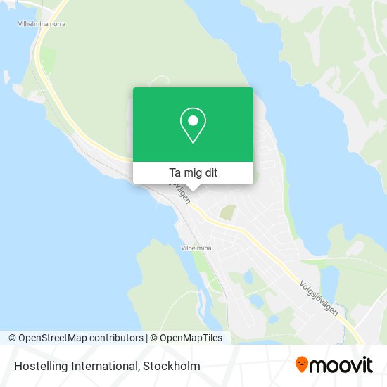 Hostelling International karta