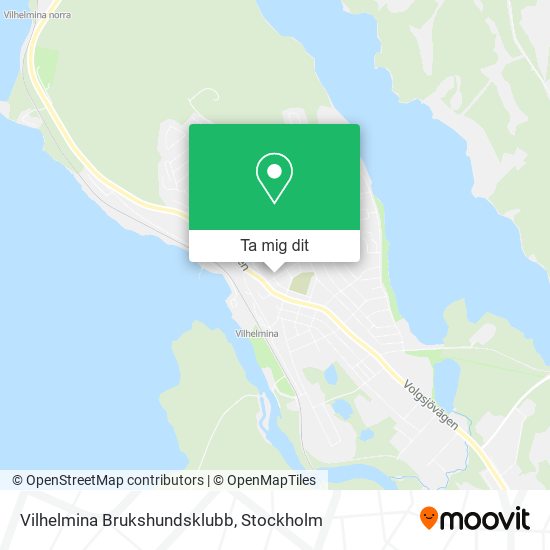 Vilhelmina Brukshundsklubb karta