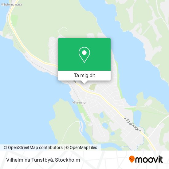 Vilhelmina Turistbyå karta